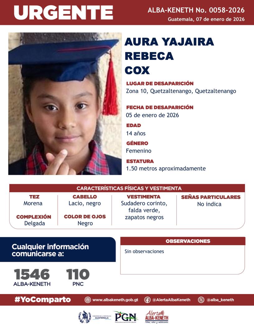 Aura Yajaira Rebeca Cox