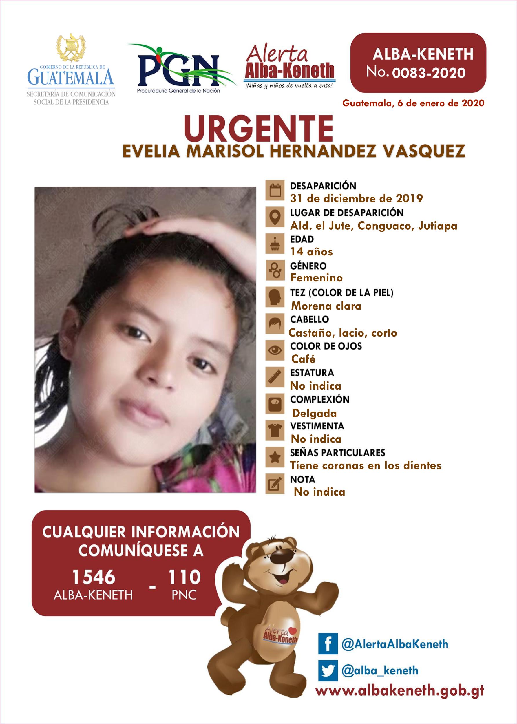 Evelia Marisol Hernandez Vasquez