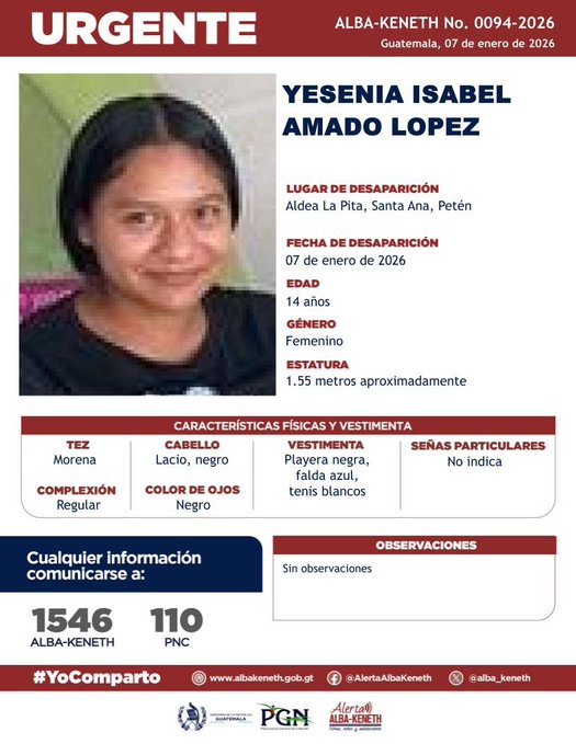 Yesenia Isabel Amado  Lopez