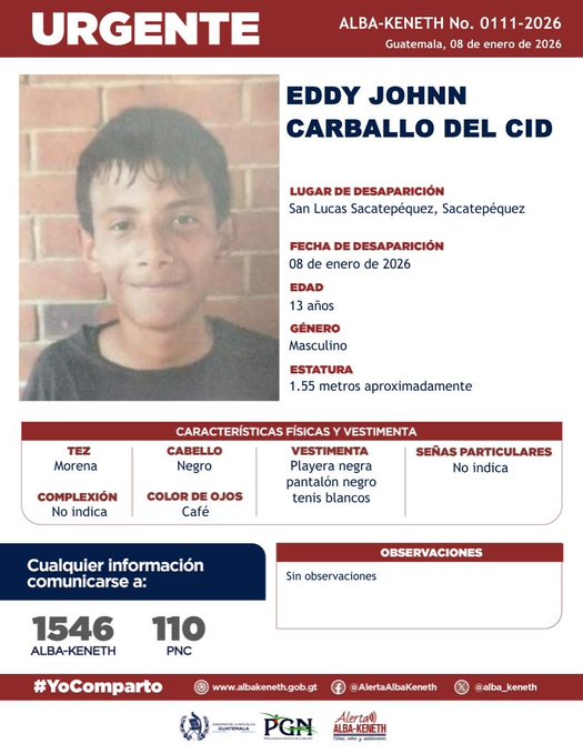 Eddy Johnn Carballo Del Cid