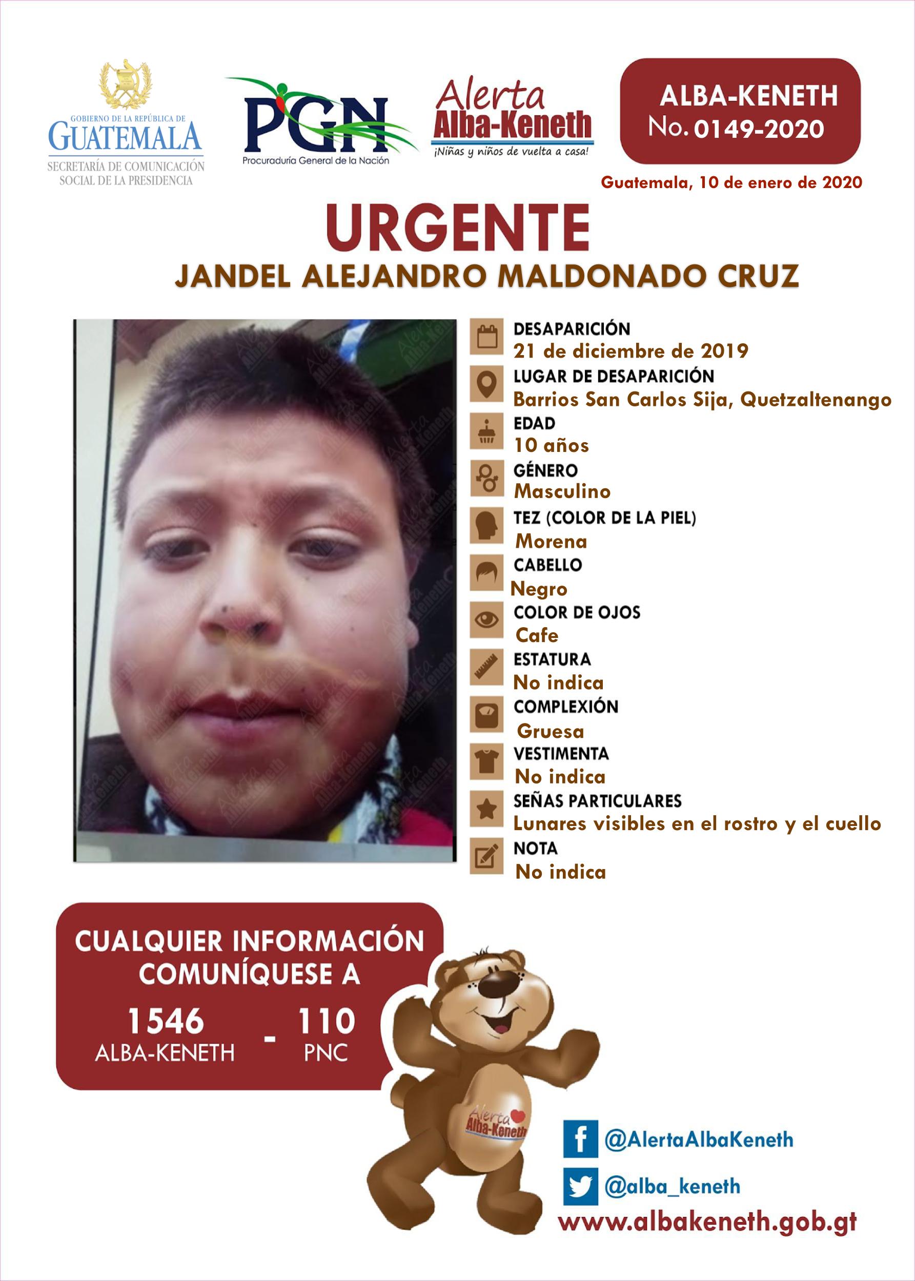 Jandel Alejandro Maldonado Cruz