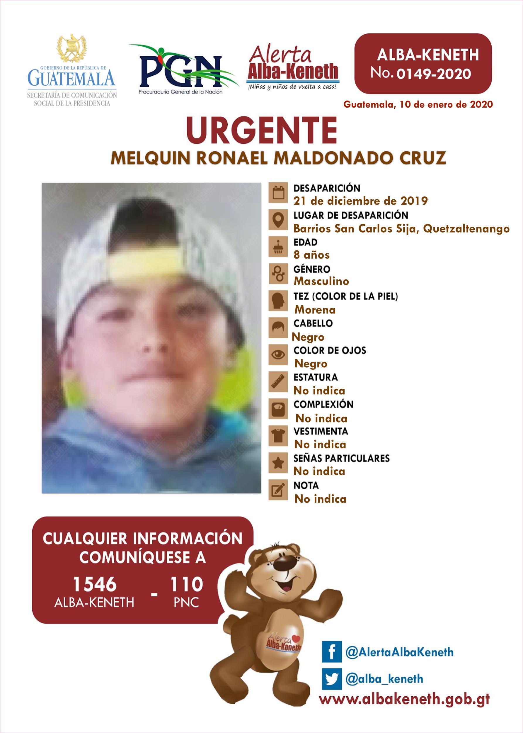 Melquin Ronael Maldonado Cruz
