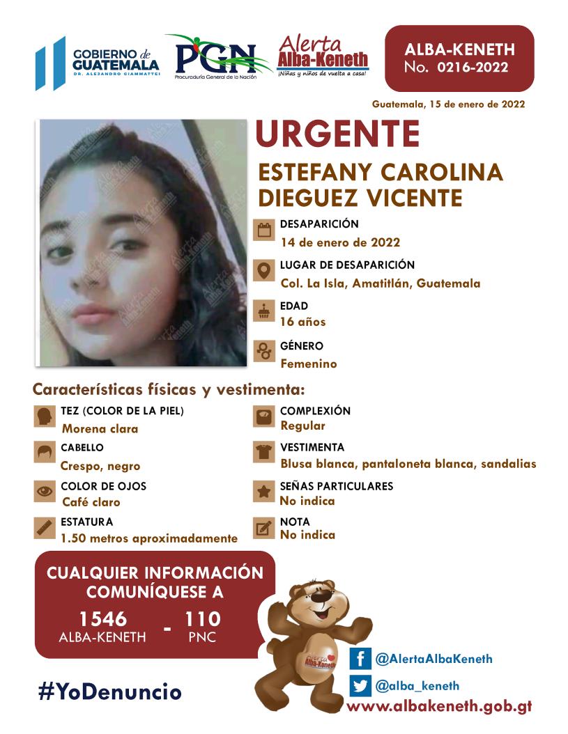 Estefany Carolina Dieguez Vicente