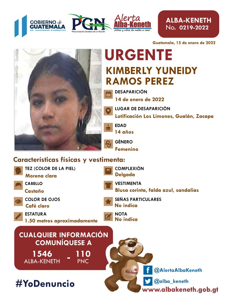 Kimberly Yuneidy Ramos Perez