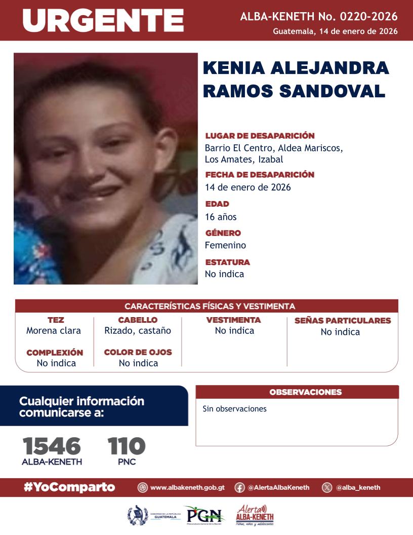 Kenia Alejandra Ramos Sandoval