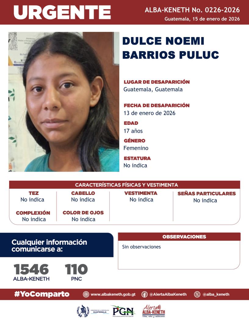 Dulce Noemi Barrios Puluc