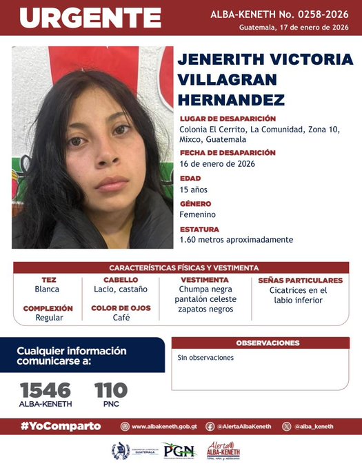 Jenerith Victoria Villagrán Hernández
