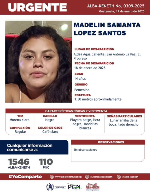 Madelin Samanta Lopez Santos