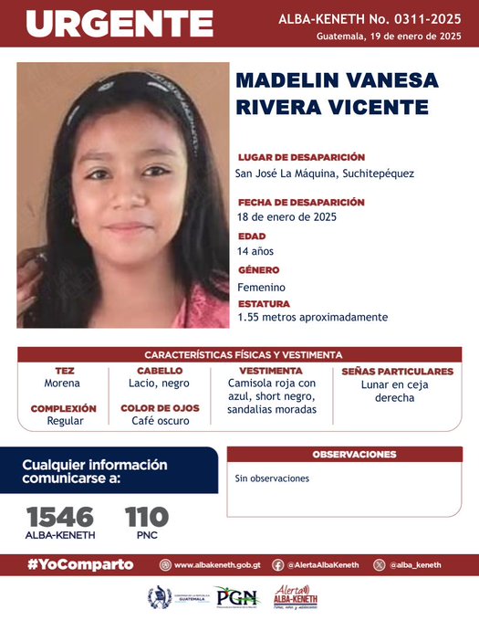 Madelin Vanesa Rivera Vicente