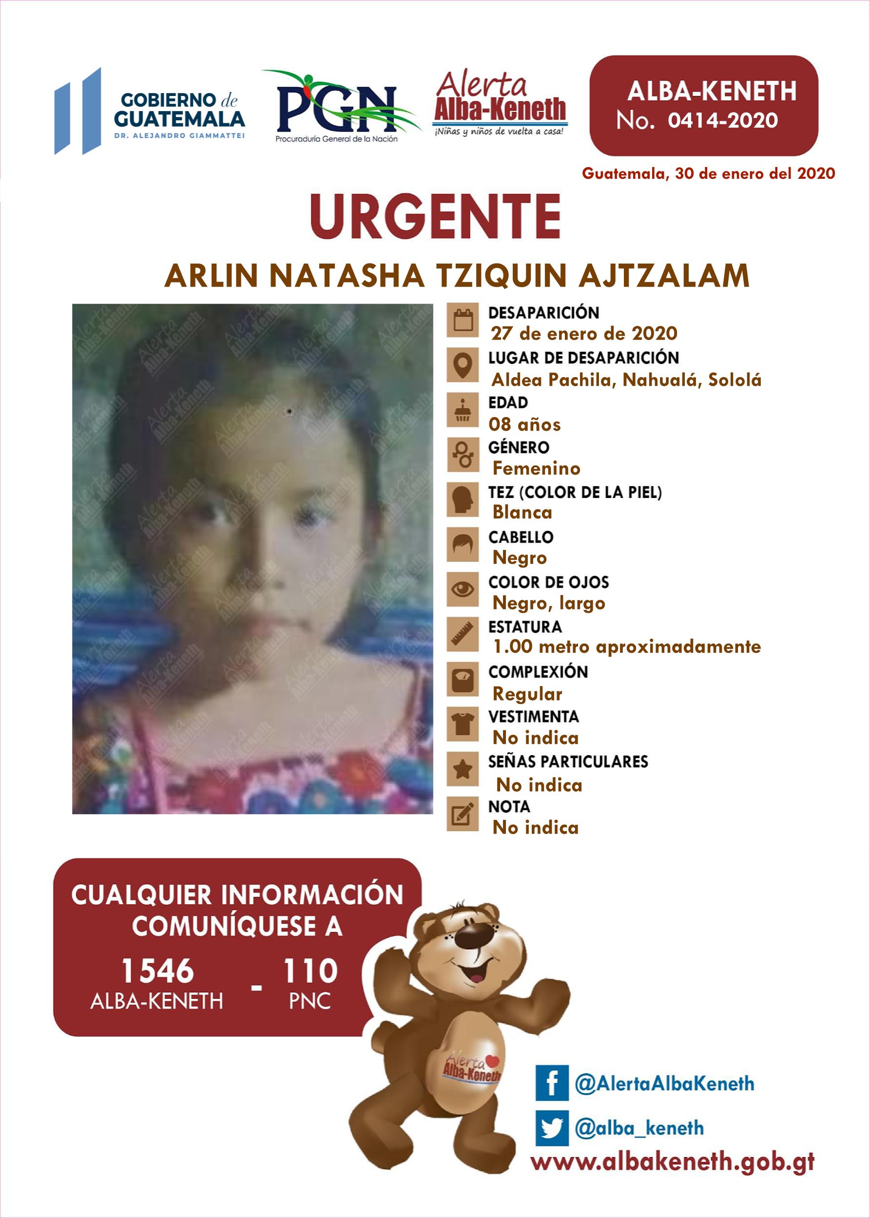 Arlin Natasha Tziquin Ajtzalam