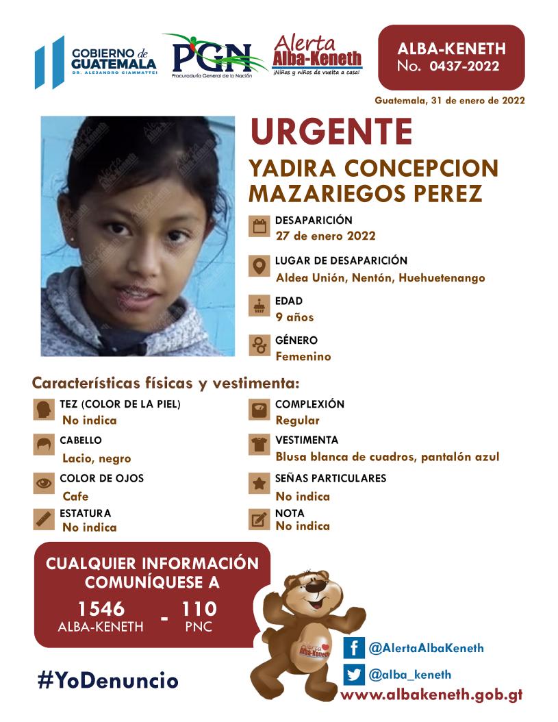 Yadira Concepcion Mazariegos Perez