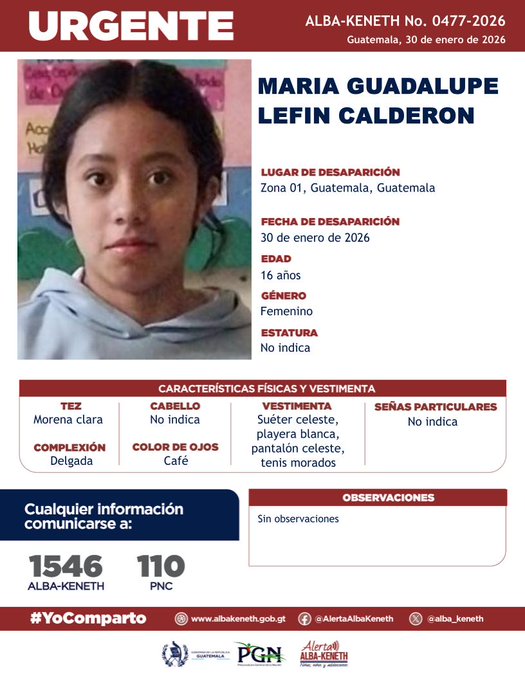 Maria Guadalupe Lefin Calderon