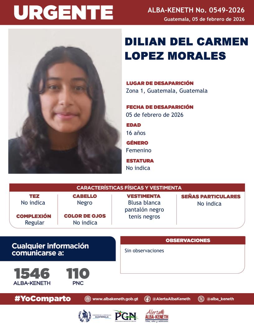 Dilian del Carmen Lopez Morales