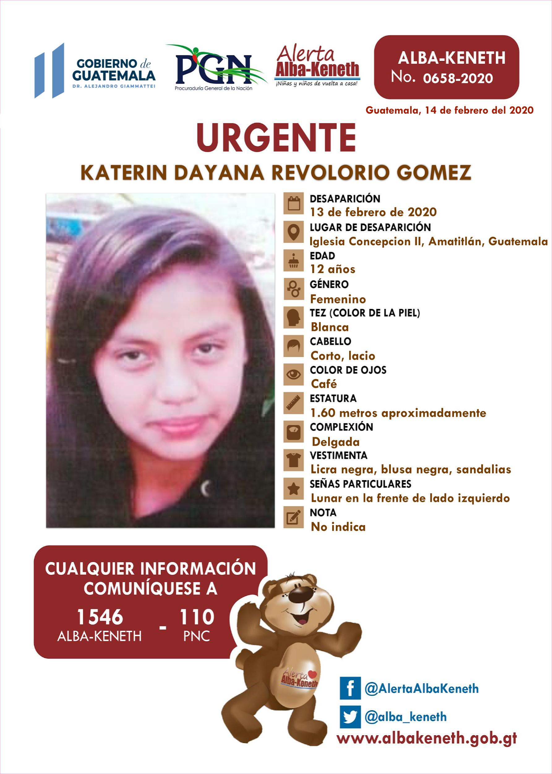 Katerin Dayana Revolorio Gomez