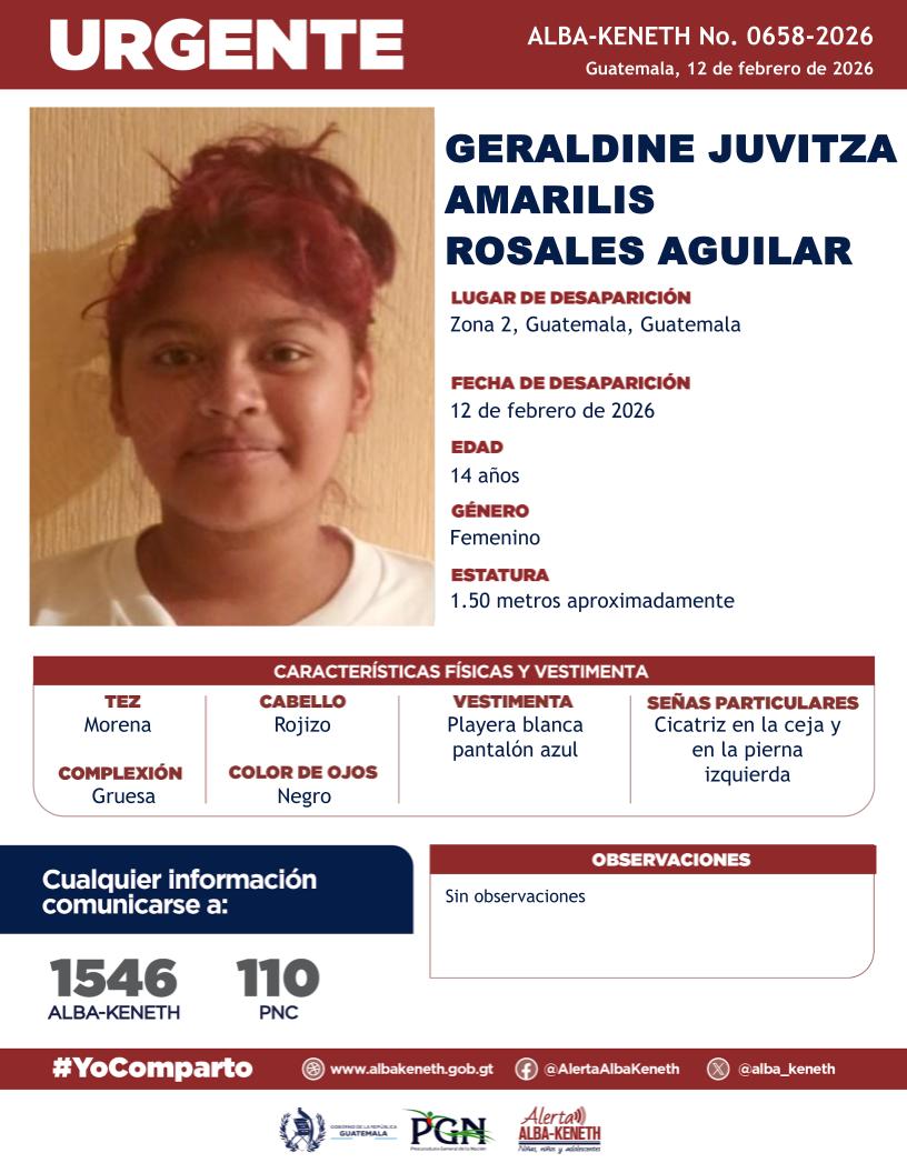 Geraldine Juvitza Amarilis Rosales Aguilar