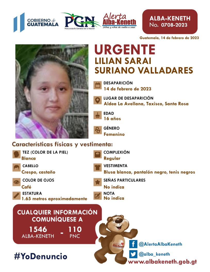 Lilian Sarai Suriano Valladares