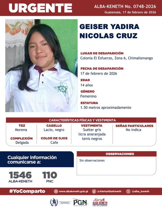 Geiser Yadira Nicolas Cruz