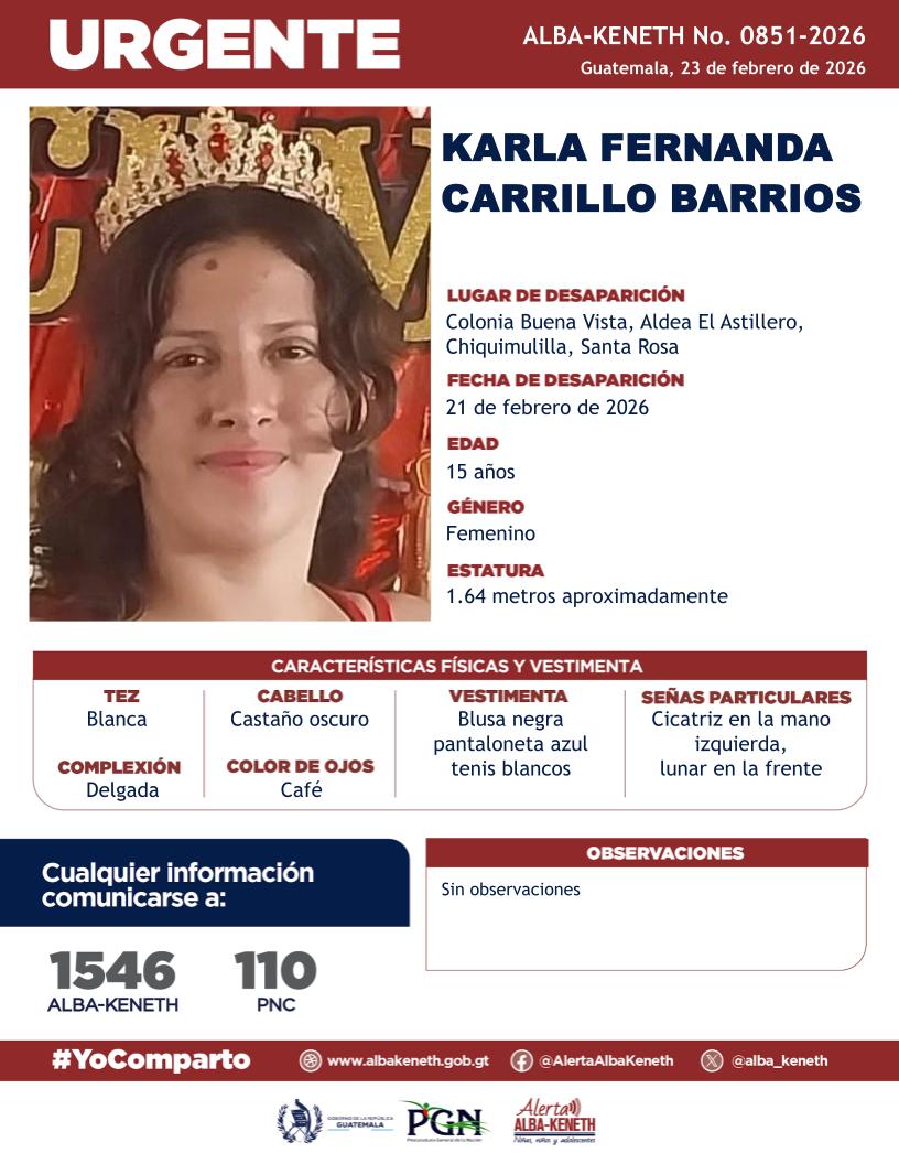 Karla Fernanda Carrillo Barrios