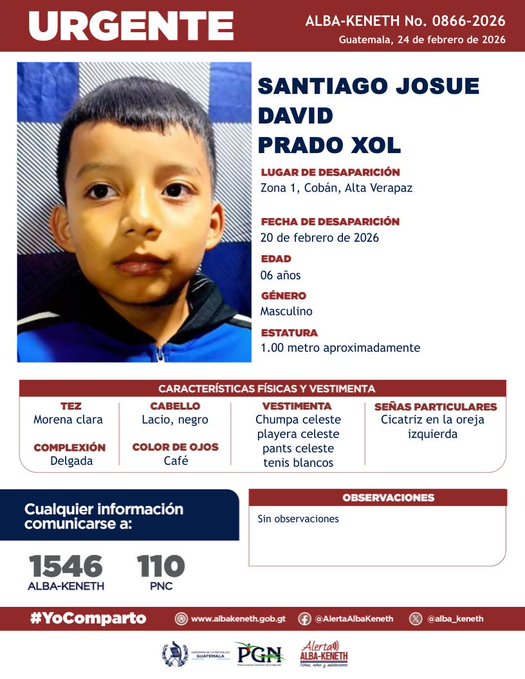 Santiago Josue David Prado Xol