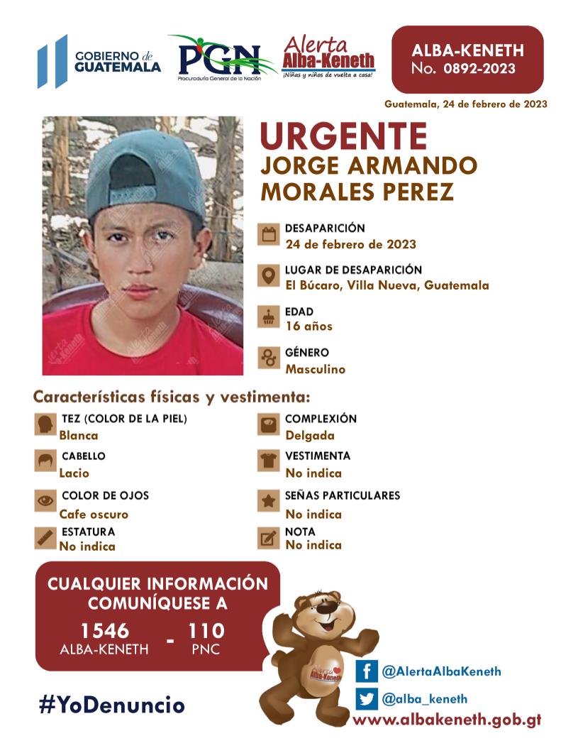 Jorge Armando Morales Perez