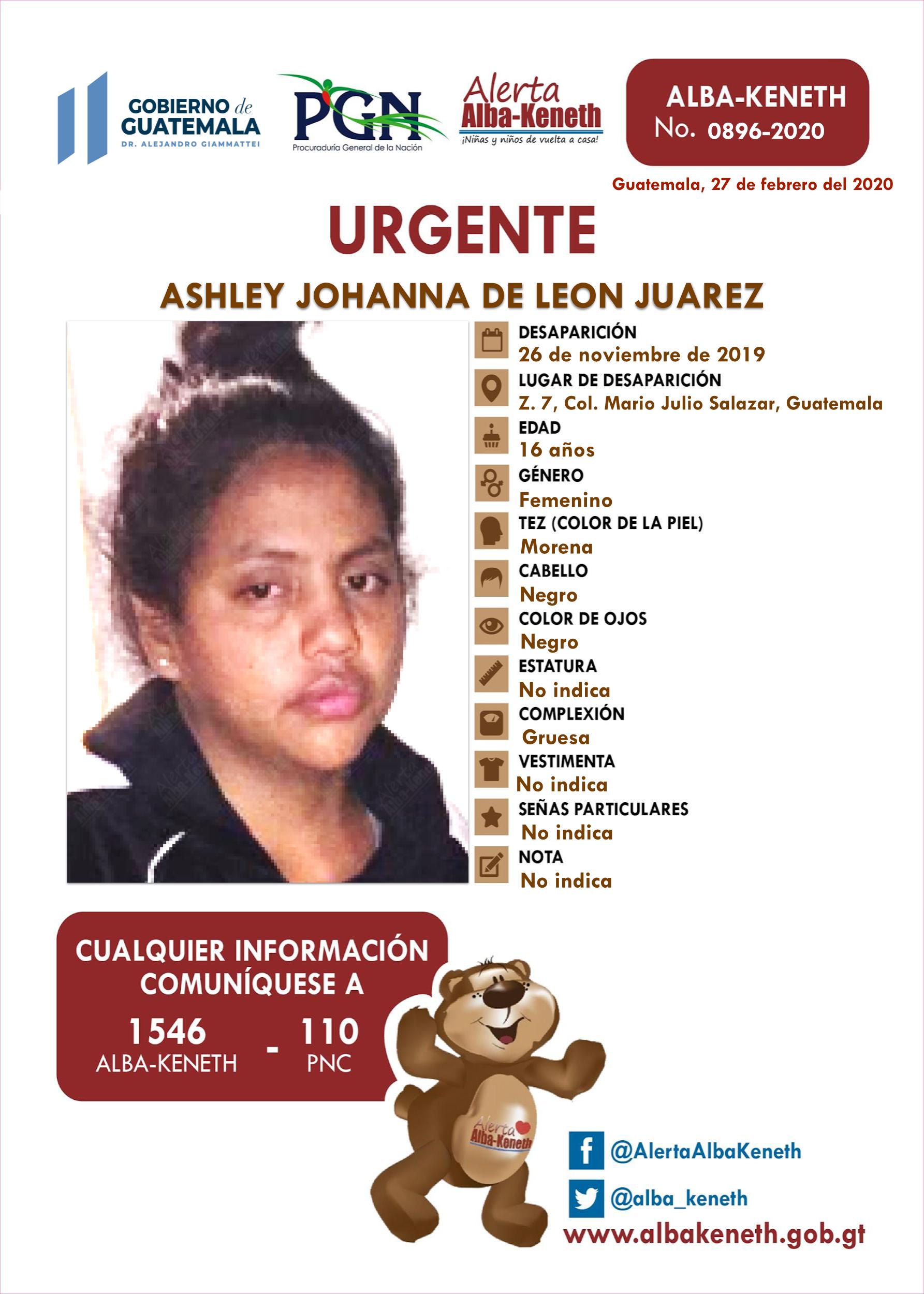 Ashley Johanna de Leon Juarez