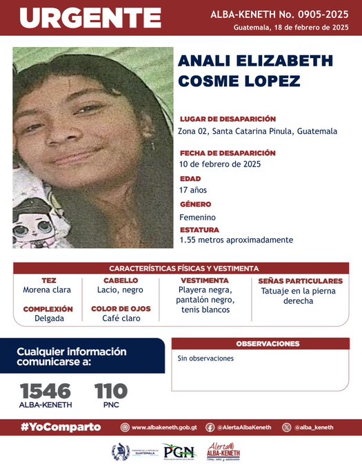 Anali Elizabeth Cosme Lopez