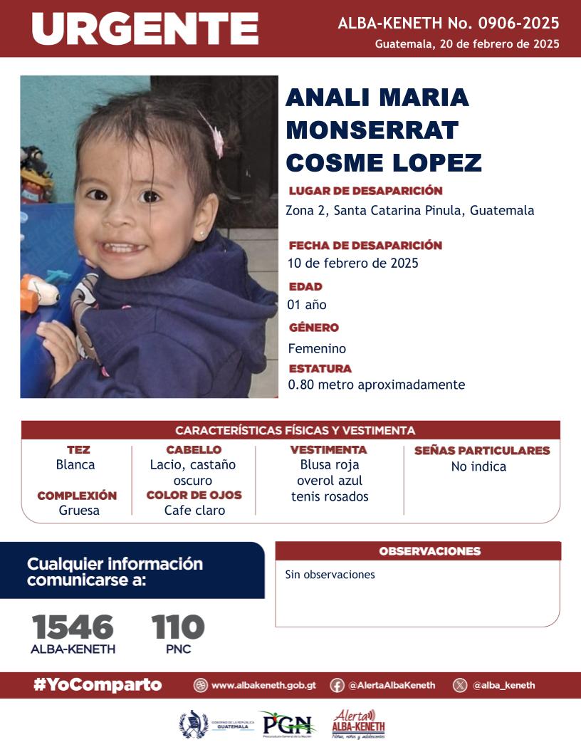 Anali Maria Monserrat Cosme Lopez