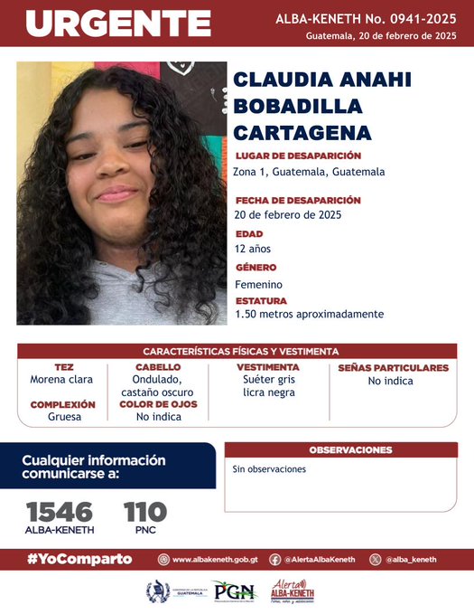 Claudia Anahi Bobadilla Cartagena