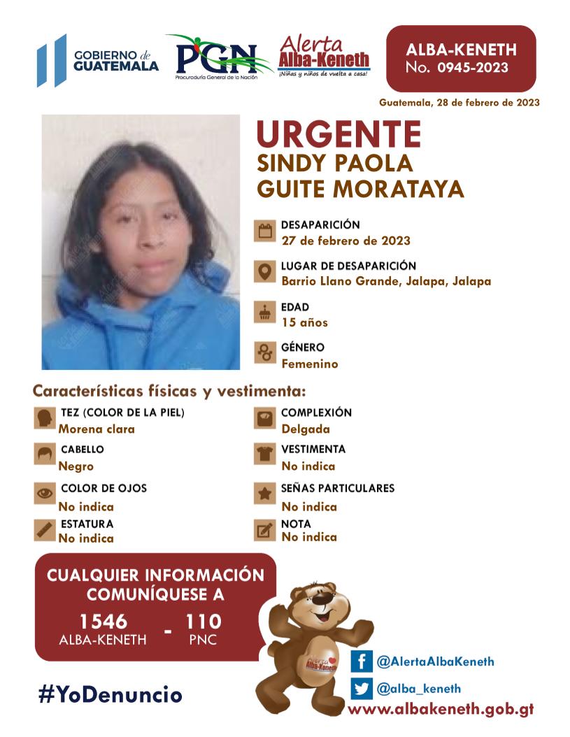 Sindy Paola Guite Morataya