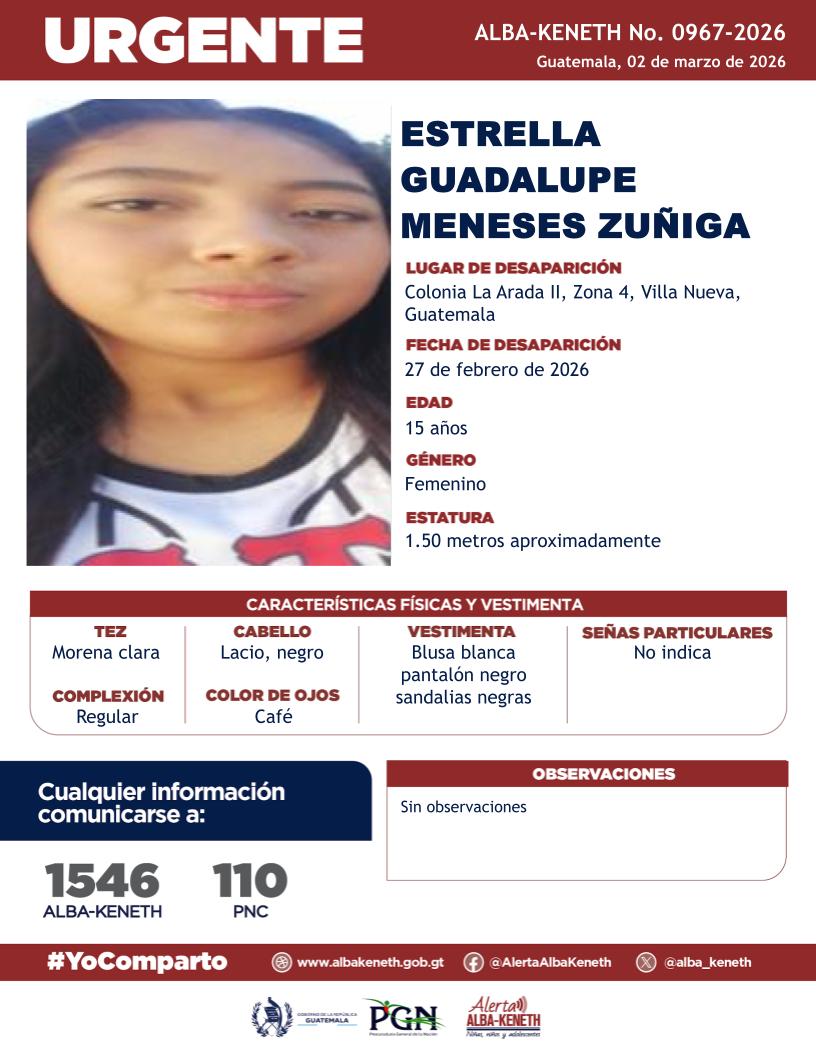 Estrella Guadalupe Meneses Zuñiga