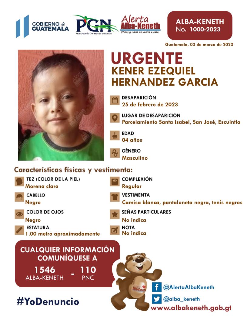 Kener Ezequiel Hernández García