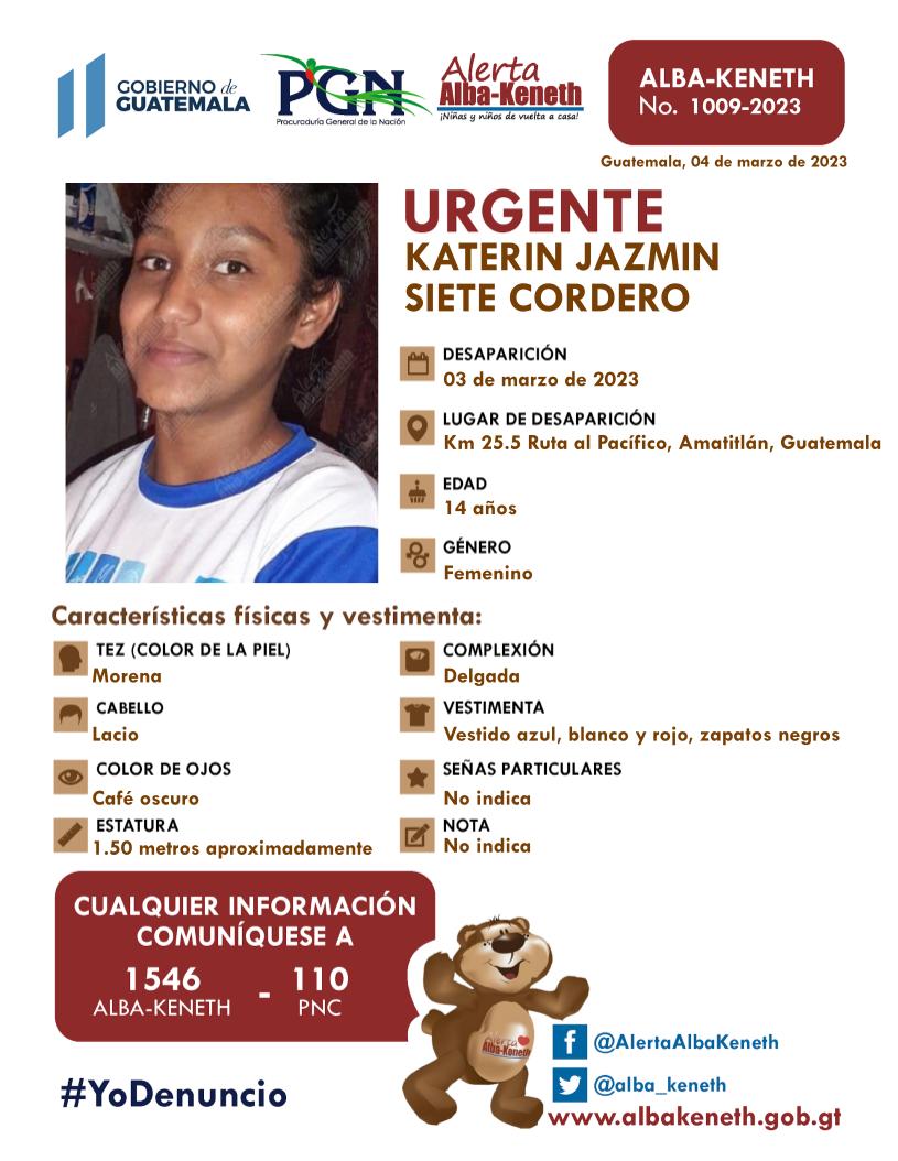 Katerin Jazmin Siete Cordero