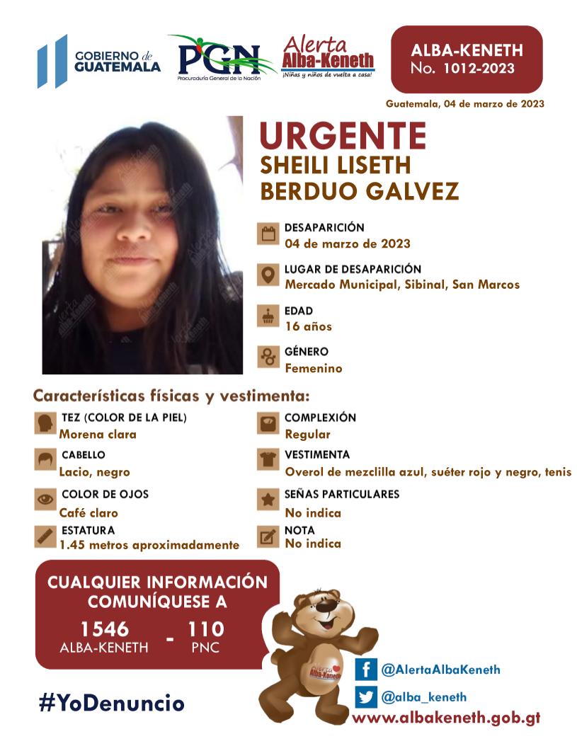 Sheili Liseth Berduo Galvez