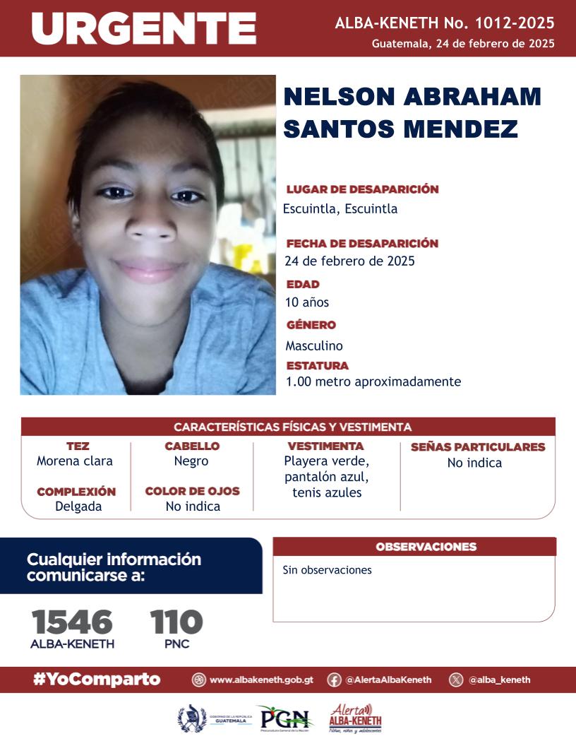 Nelson Abraham Santos Méndez