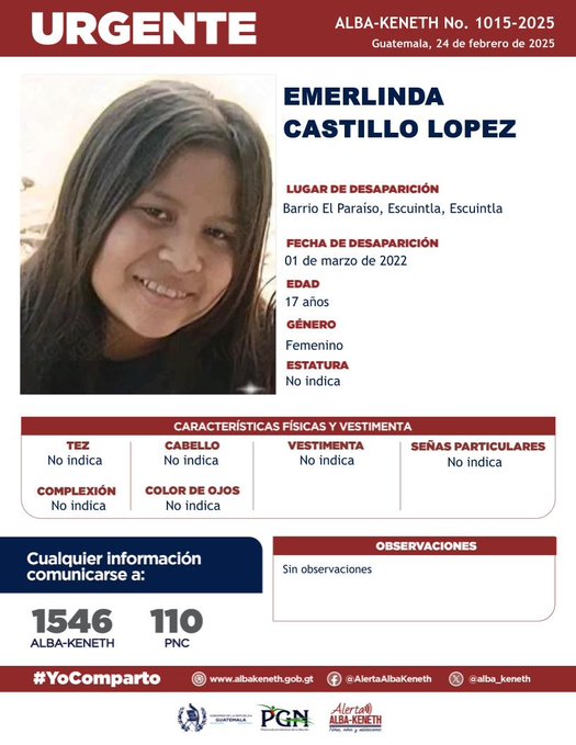 Emerlinda Castillo Lopez