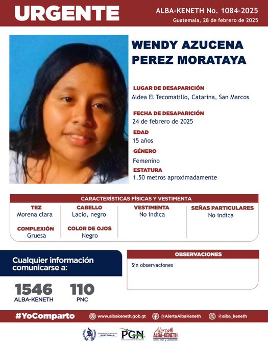Wendy Azucena Perez Morataya