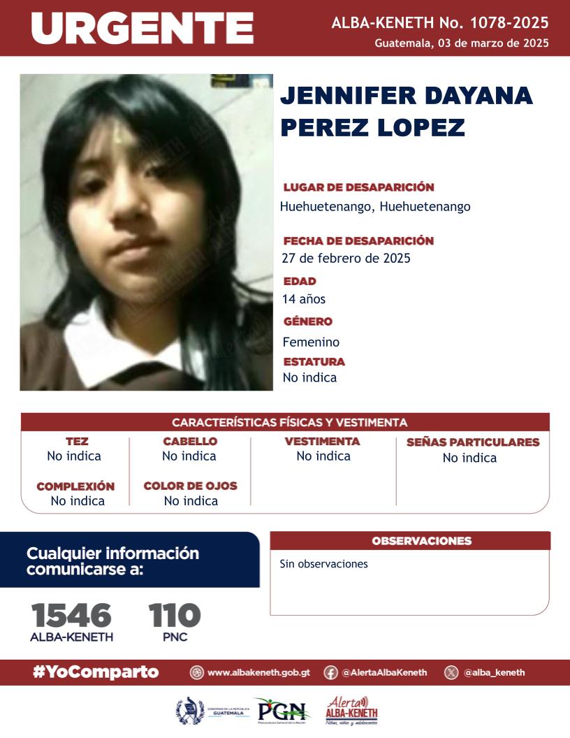 Jennifer Dayana Perez Lopez