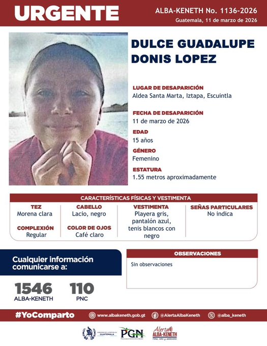 Dulce Guadalupe Donis Lopez