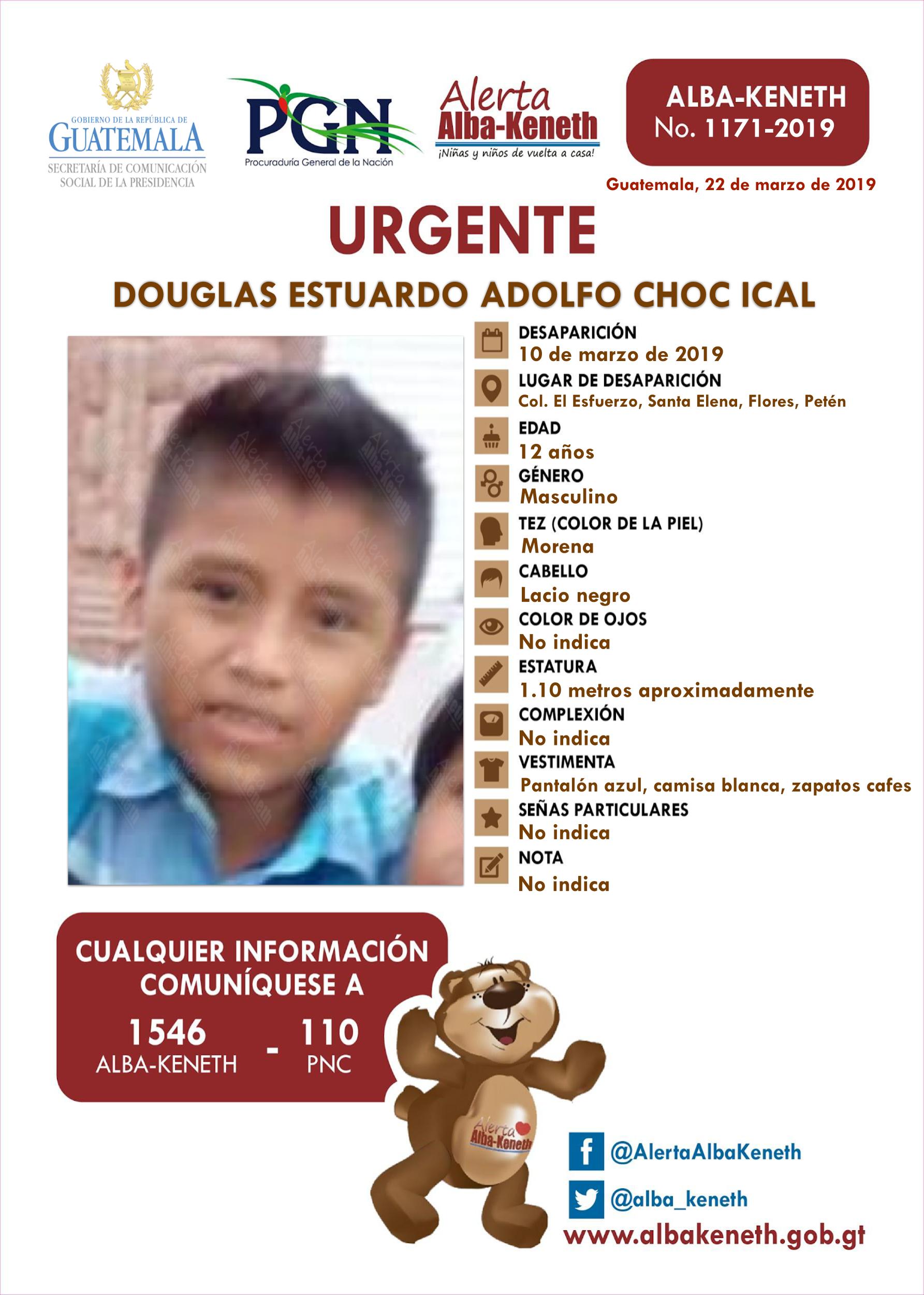 Douglas Estuardo Adolfo Choc Ical