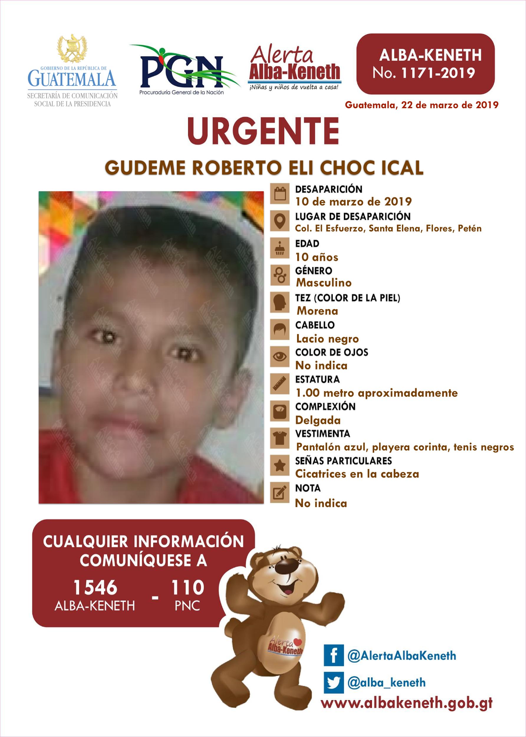 Gudeme Roberto Eli Choc Ical