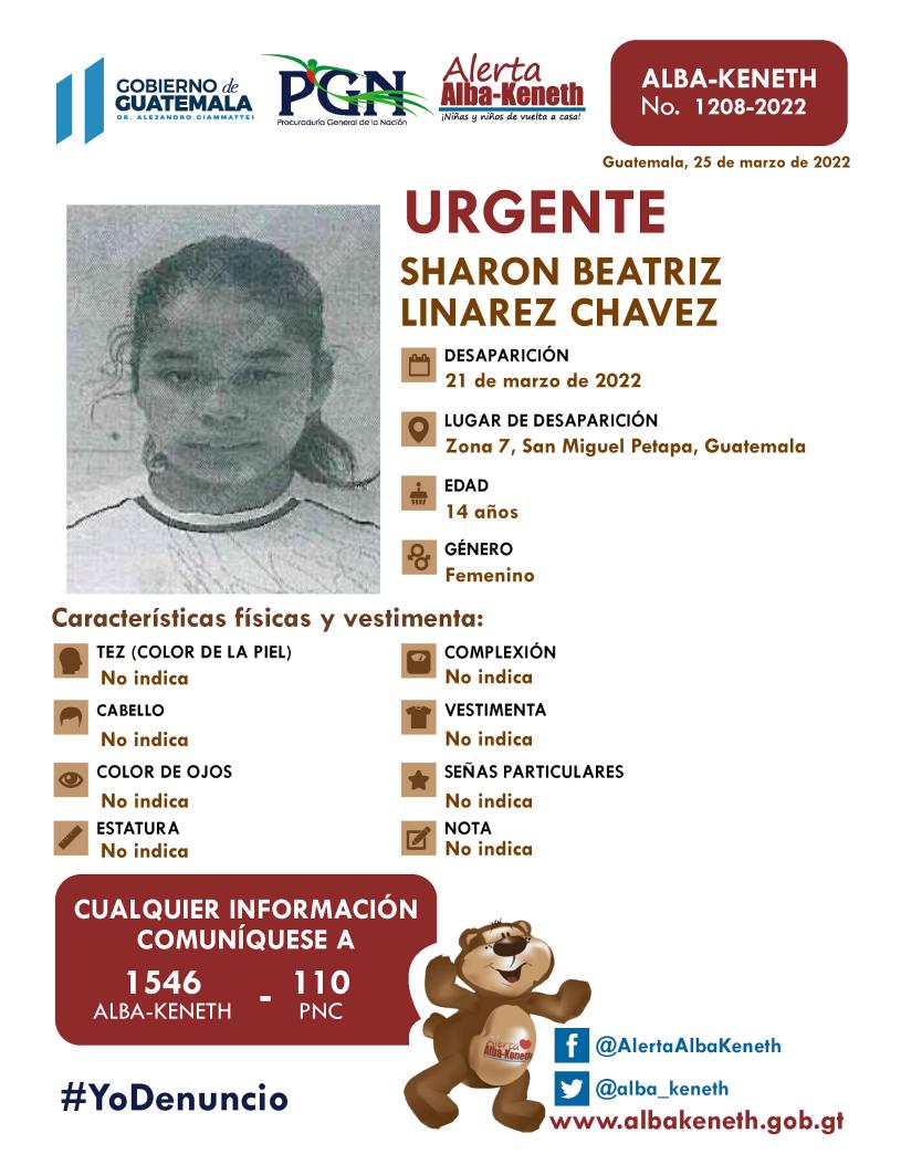 Sharon Beatriz Linarez Chavez