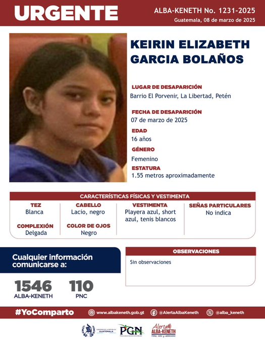 Keirin Elizabeth Garcia Bolaños