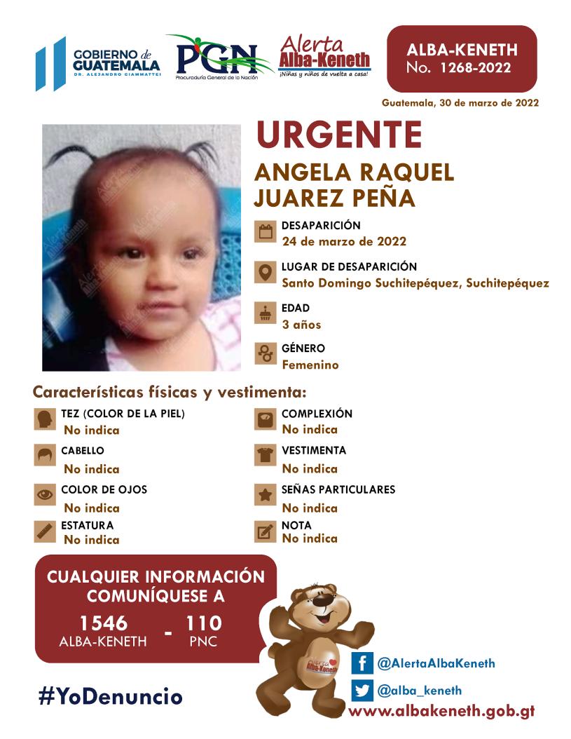 Angela Raquel Juarez Peña