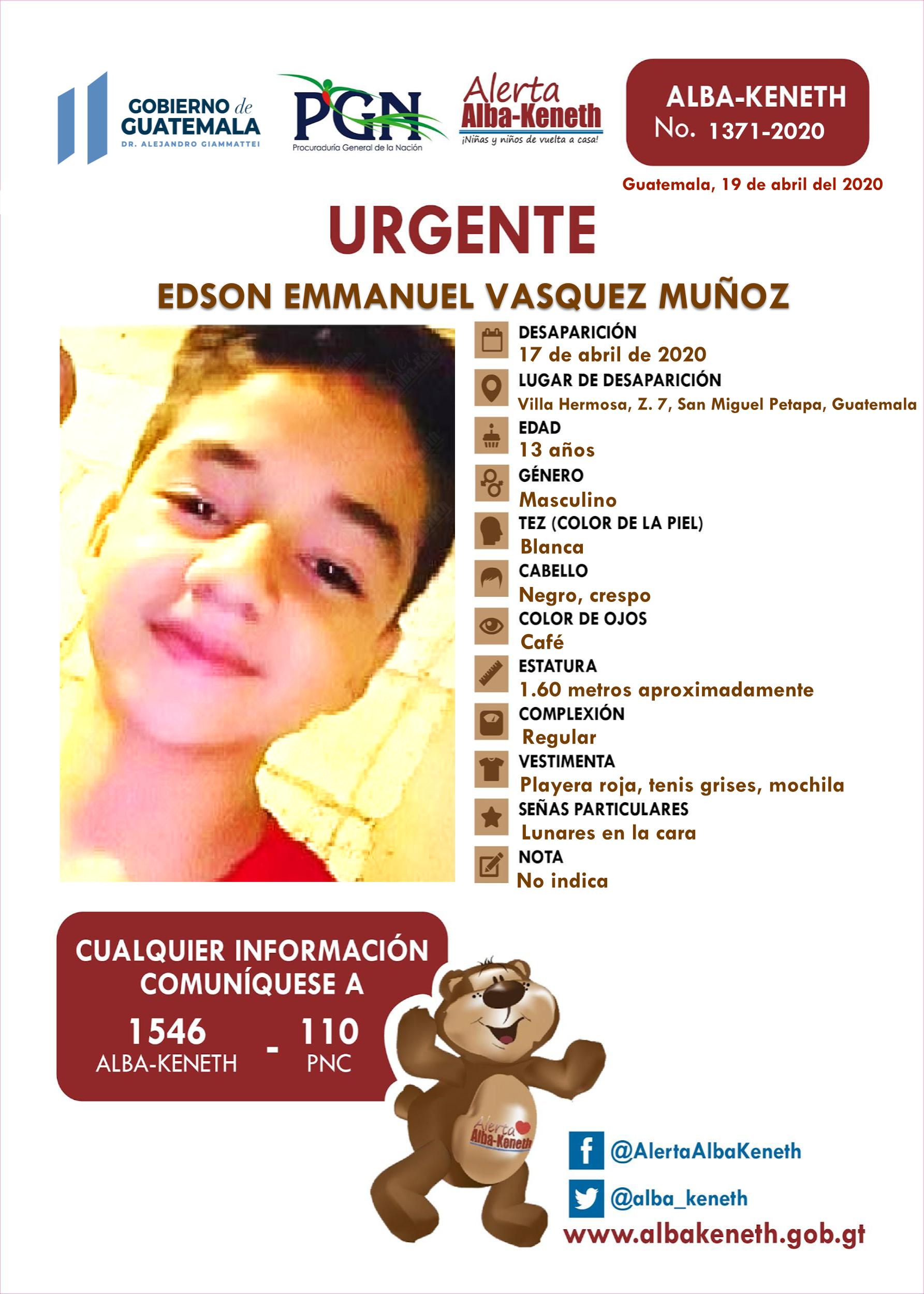 Edson Emmanuel Vasquez Muñoz