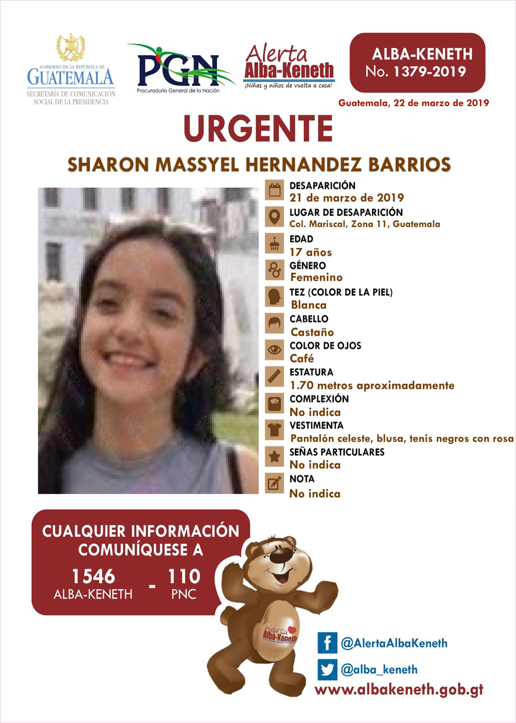 Sharon Massyel Hernandez Barrios