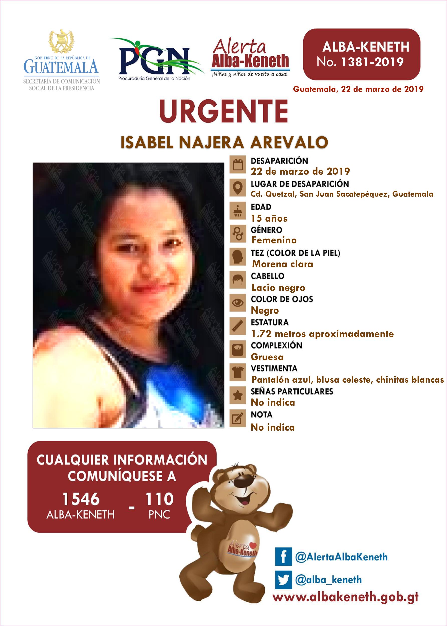 Isabel Najera Arevalo