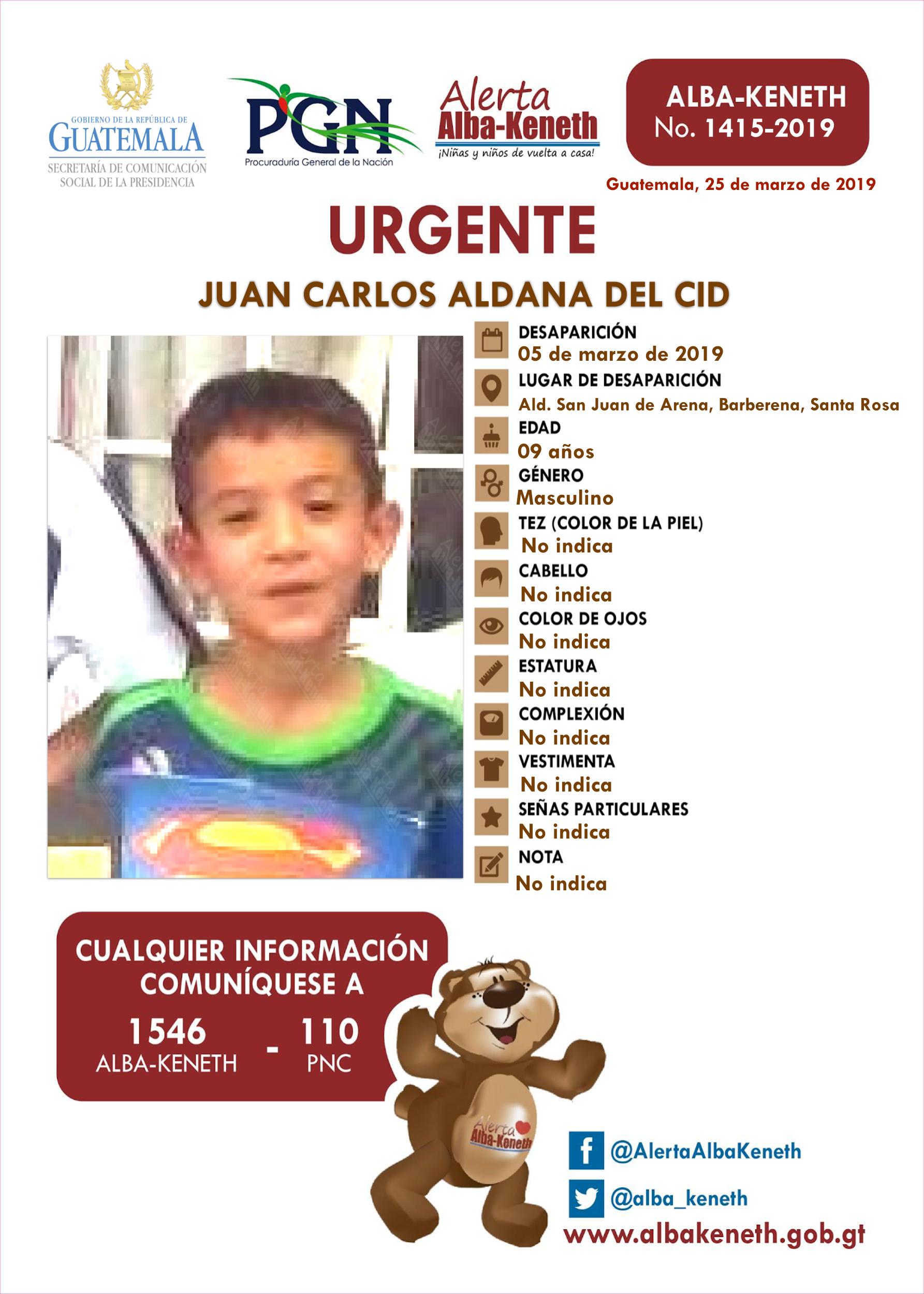 Juan Carlos Aldana del Cid