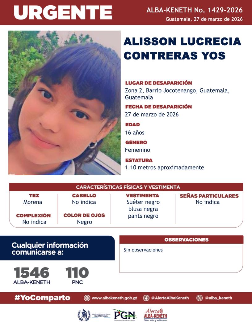 Alisson Lucrecia Contreras Yos