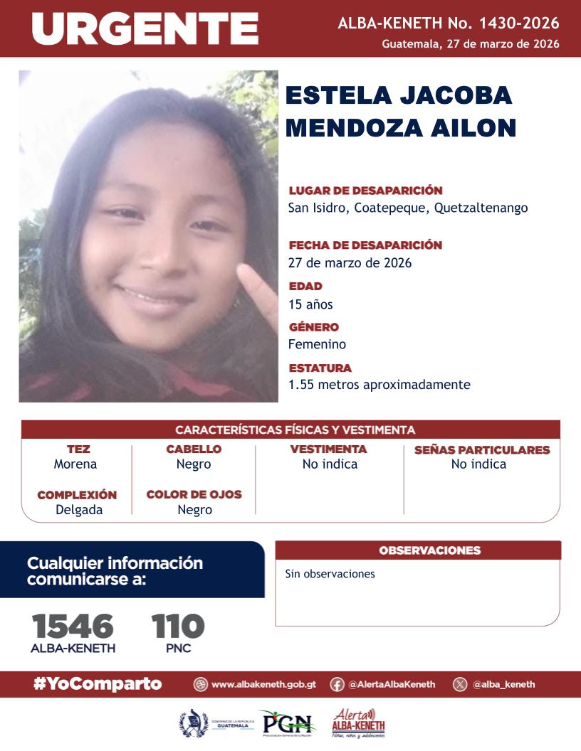 Estela Jacoba Mendoza Ailo