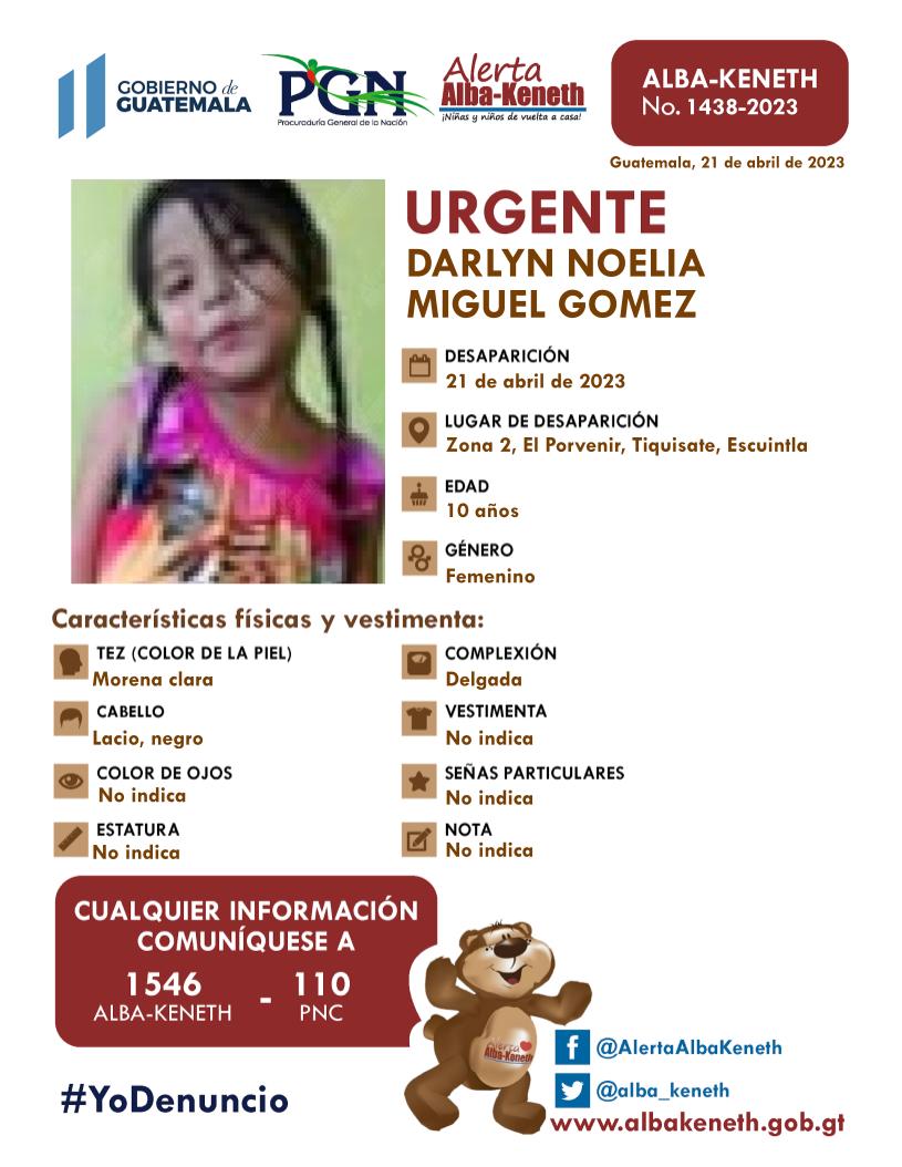 Darlyn Noelia Miguel Gómez